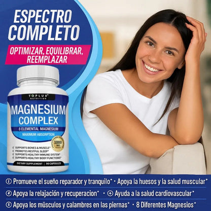 Magnesium Complex 8 formas de magnesio elemental