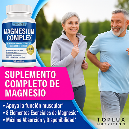 Magnesium Complex 8 formas de magnesio elemental